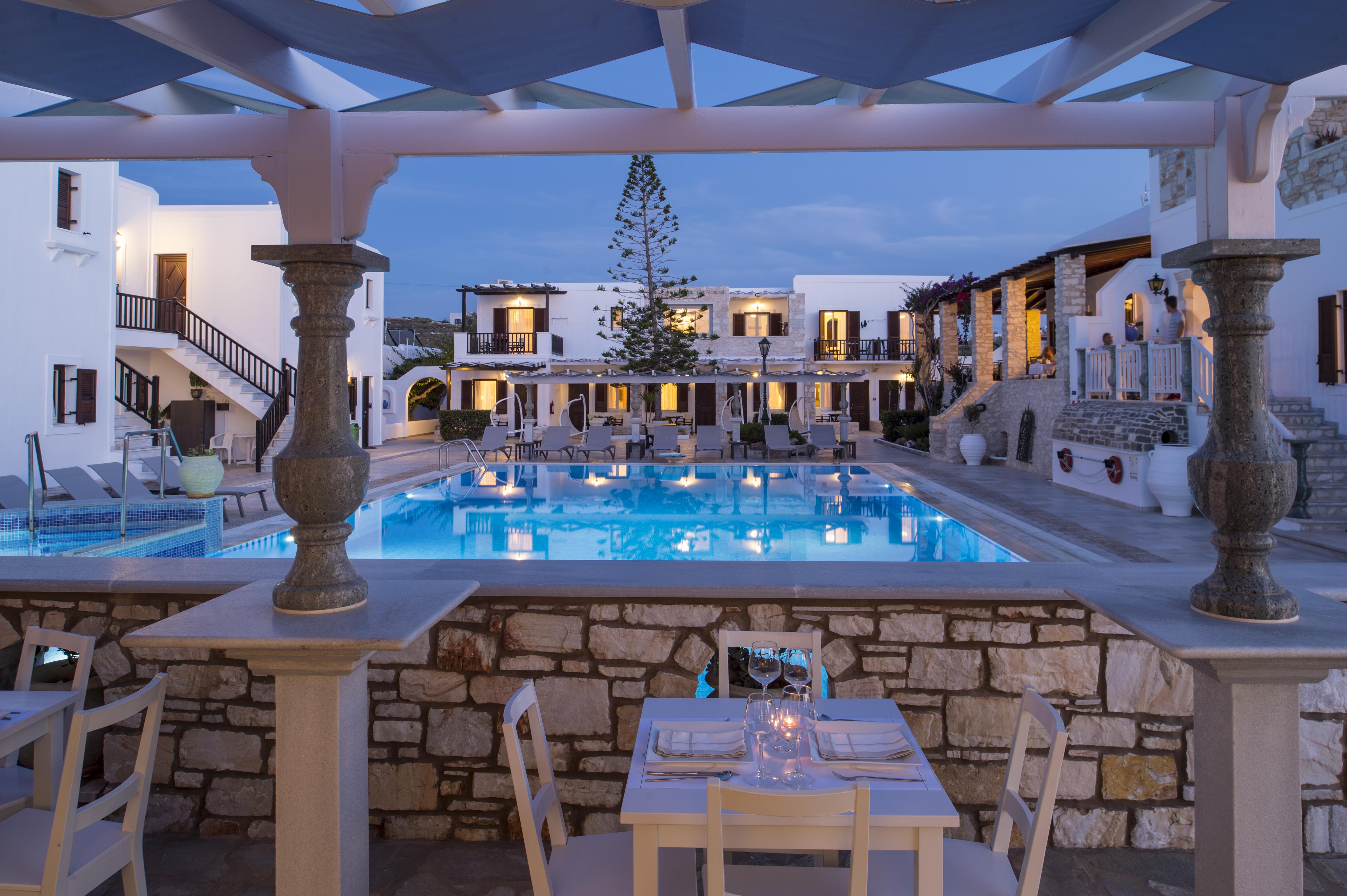 Contaratos Beach Hotel Науса Екстер'єр фото