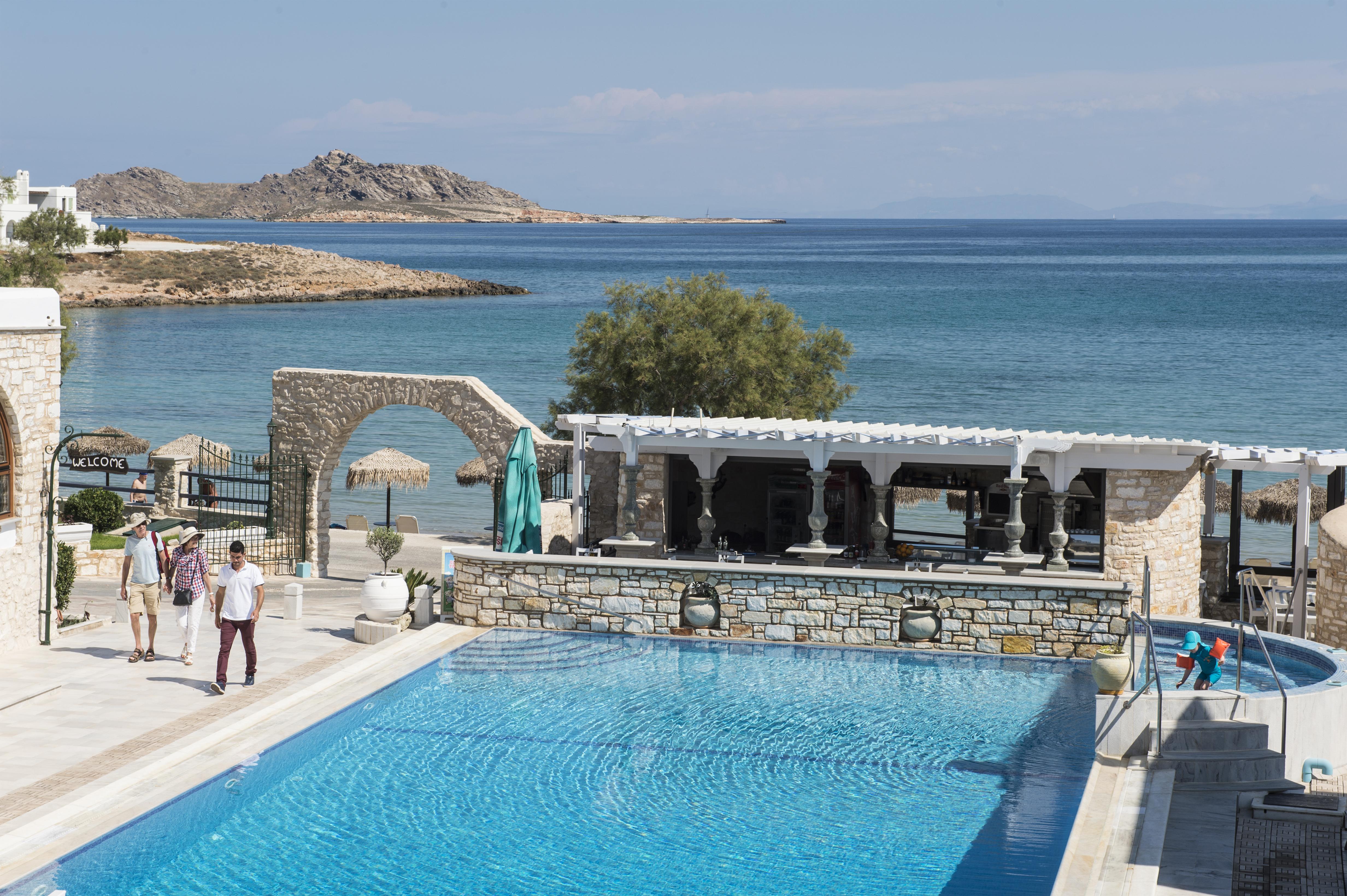 Contaratos Beach Hotel Науса Екстер'єр фото