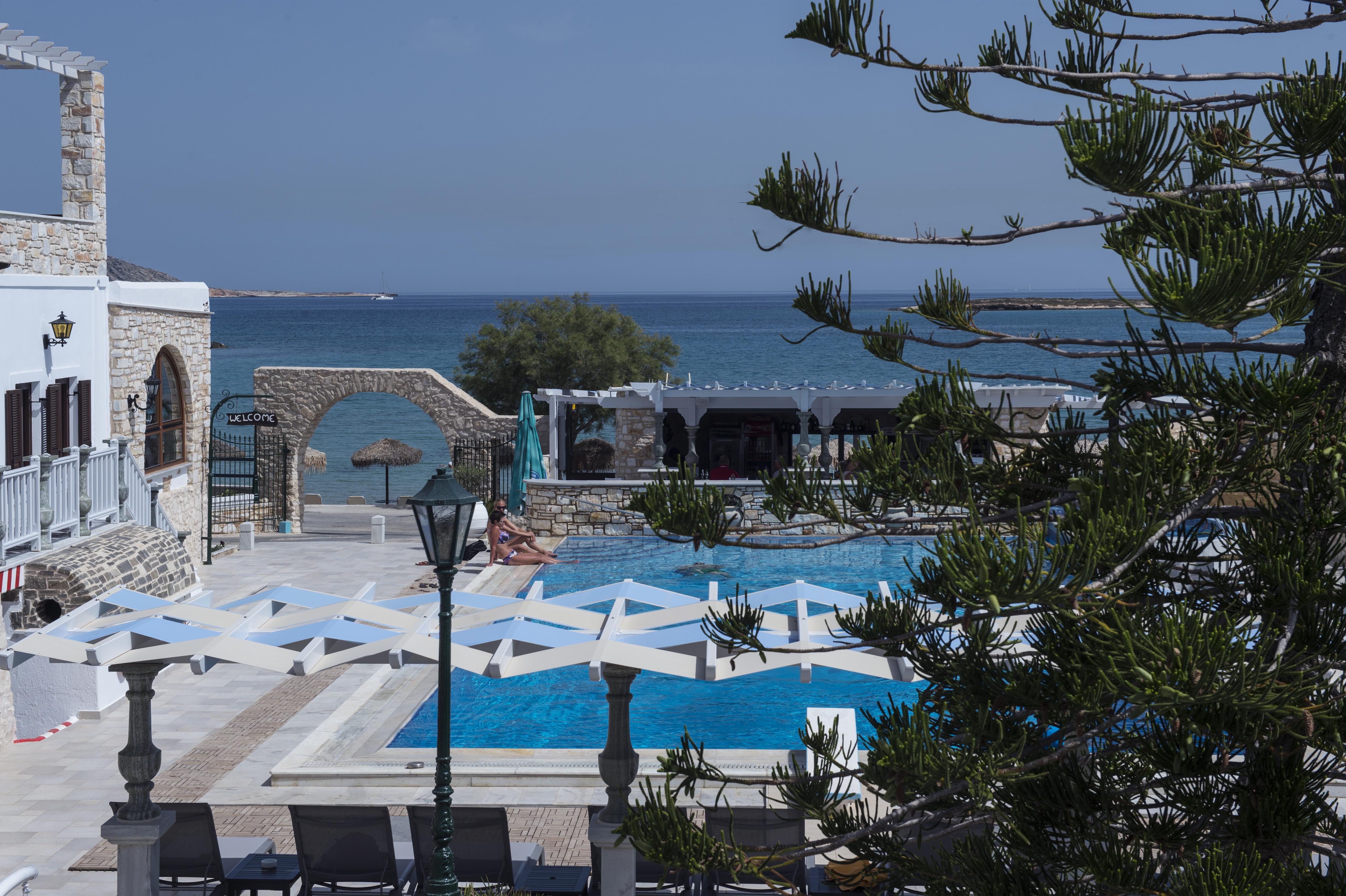 Contaratos Beach Hotel Науса Екстер'єр фото