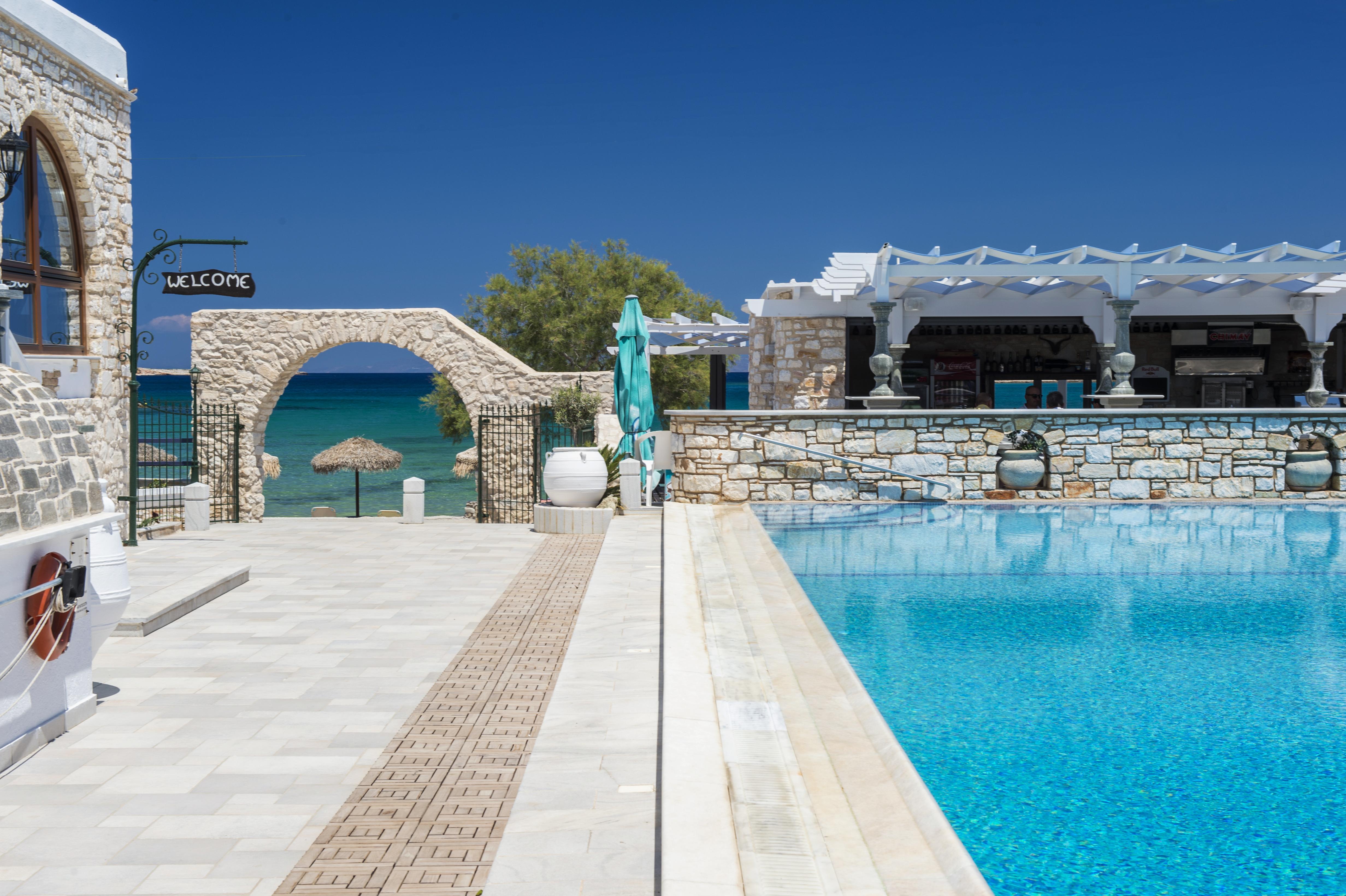 Contaratos Beach Hotel Науса Екстер'єр фото